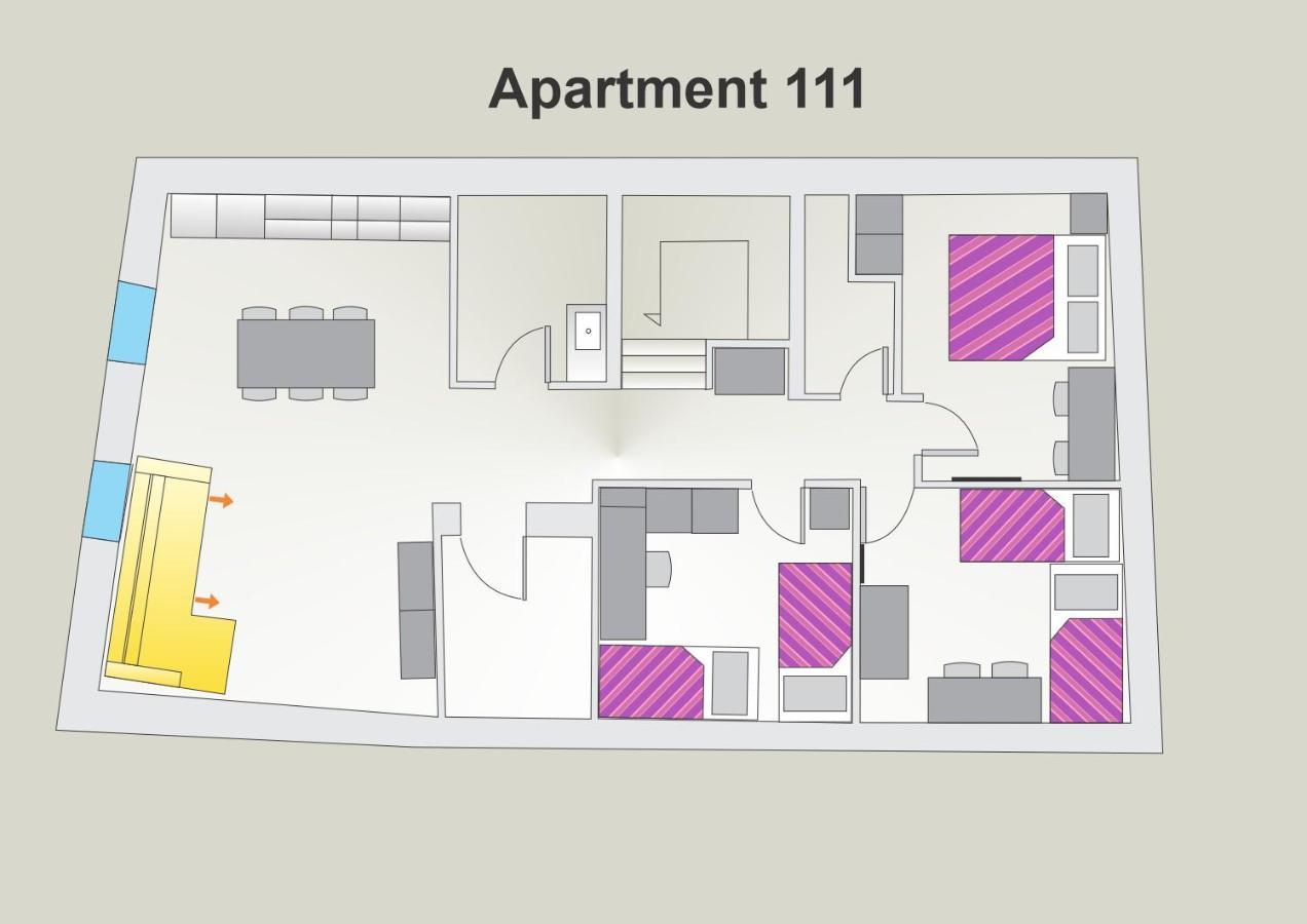 Capraria Appartments In Historic Center, With Private Parking Capodistria Esterno foto
